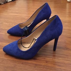 F21 Cobalt Blue Heels TAGS ON