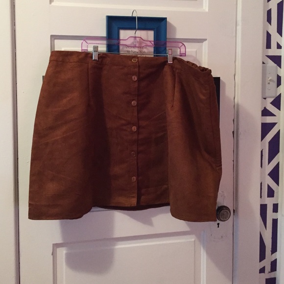 rue21 skirts rue 21 plus size suedelike button up skirt poshmark rue 21 plus size clothes