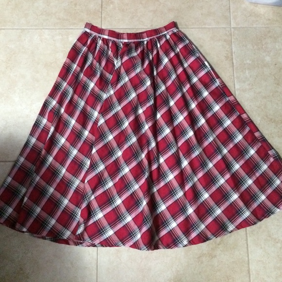 Nasty Gal, flannel skirt. Final Price
