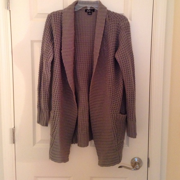 Cozy Gray Cardigan!