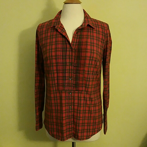 J.crew plaid shirt