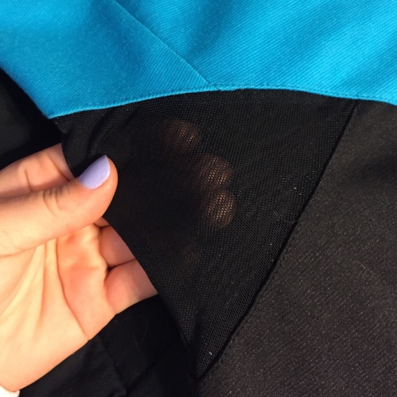 Blue/Black bodycon dress - Picture 2 of 4