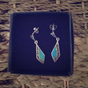 Earrings from Santorini, Greece
