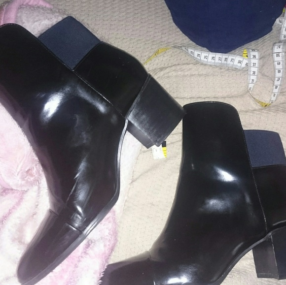 Zara slip on ankle boots