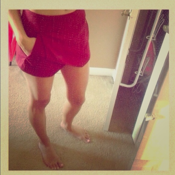 Forever 21 Pants - Maroon Shorts Forever 21 Pants - Maroon Shorts