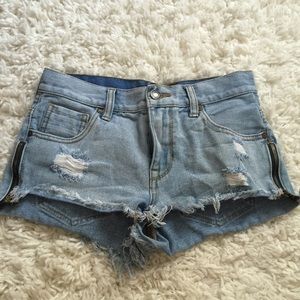 Kendall and Kylie jean shorts