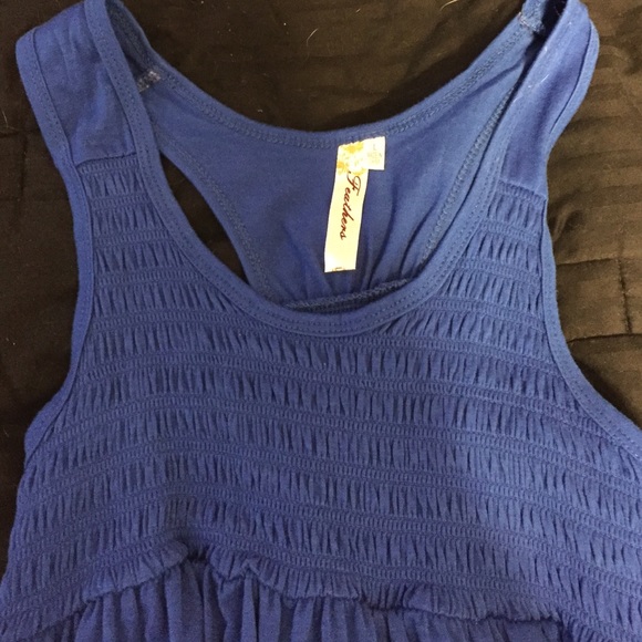 Blue Sun Dress - Picture 3 of 3