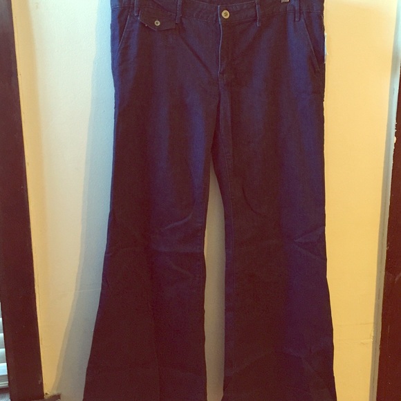 Dark-rinse Trouser Jeans