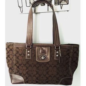 COACH Brown Shoulder Bag