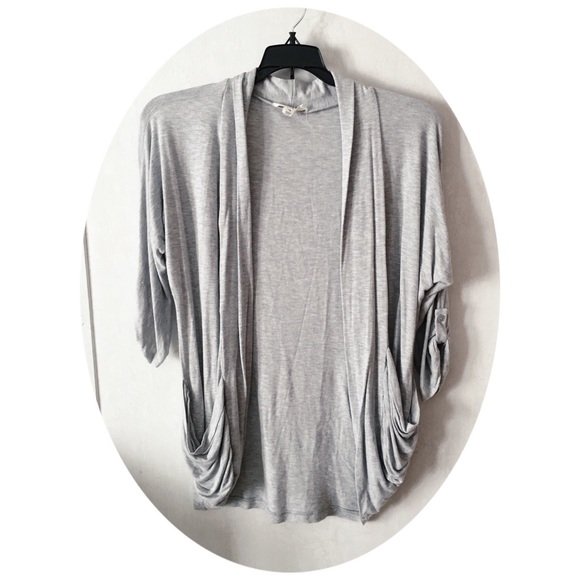 Grey Cardigan -LOWEST
