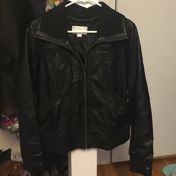 Leather jacket