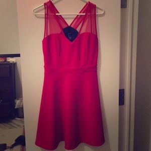 Sexy and sweet red dress