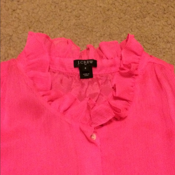 J. Crew Pink Blouse - Picture 2 of 2