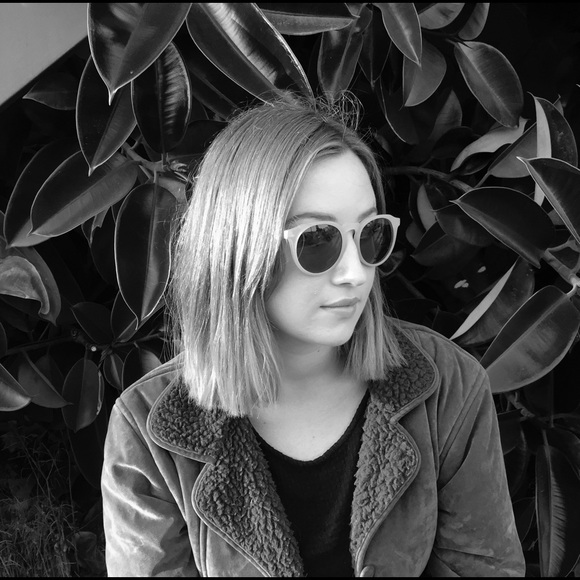 Urban Outfitters Accessories - Matte White Clear Plastic Sunglasses