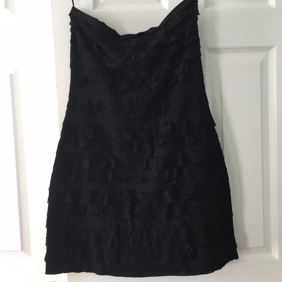 EXPRESS black formal dress