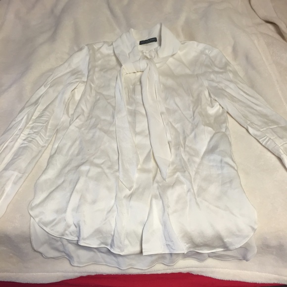 Alexander McQueen white blouse