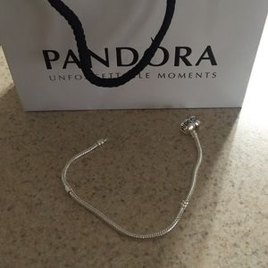 8" Pandora bracelet