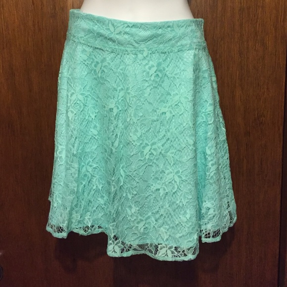 Francesca's collection high waisted skirt