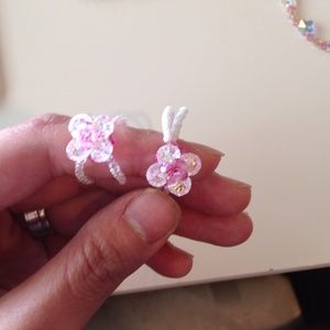 Set of ring and bracelet