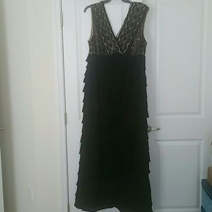 Plus size Maxi evening dress