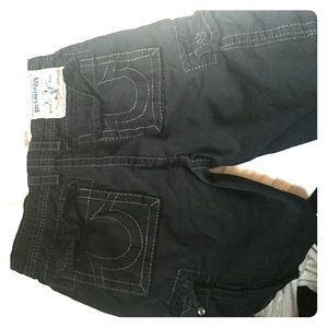 true religion shorts , worn 3 times max. Size 29