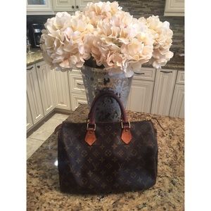 AUTHENTIC Speedy 30 handbag Louis Vuitton