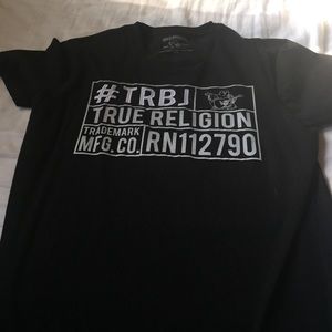 True religion shirt worn once. Size xl-tg