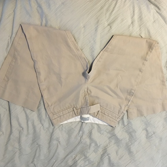 Gap modern boot khakis