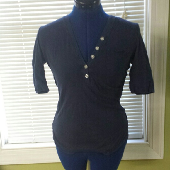 Blue Levi Top