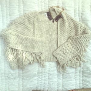 Fringed Sweater