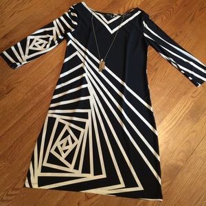 Black and White Dress