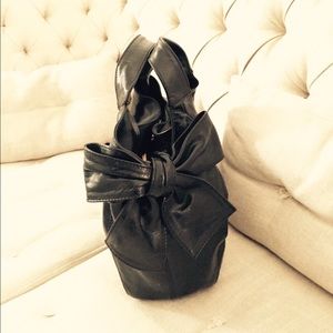 Valentino black leather bag