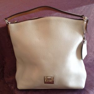 Dooney and Bourke with leather handbag