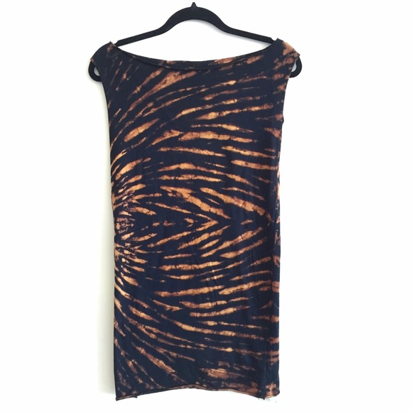 ✨SOLD✨new | American Apparel Tie-dye Stripe Dress - Picture 2 of 4