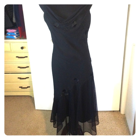 Black formal dress