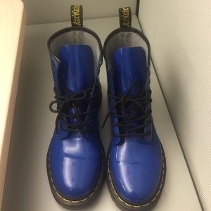 Royal blue dr.martins