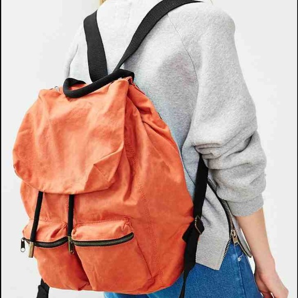 Urban Outfitters Army Canvas Backpack - Picture 4 of 4