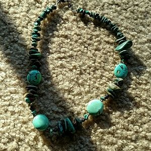 Ladies stone necklace