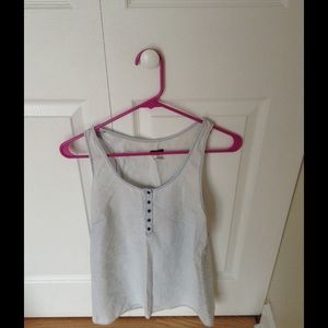J Crew denim tank top