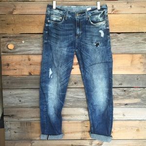h&m boyfriend low waist jeans
