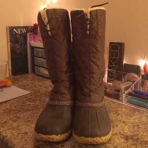 Women's L.L. Bean Boots 10" Shearling-Lined Size 9