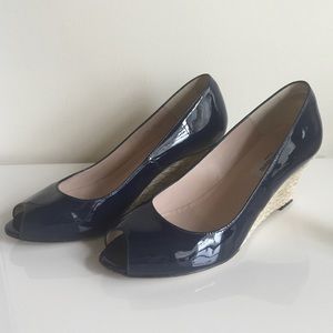 LK Bennett Zelita Peep Toe Wedge