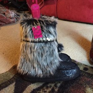 Candie's fur boots