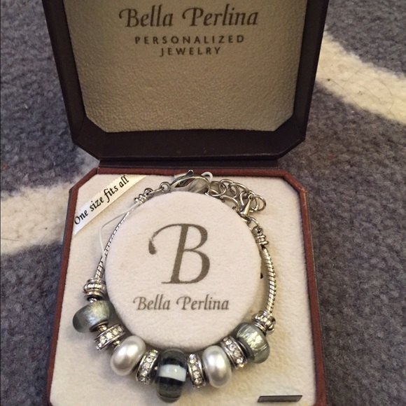 Bella Perlina Customized Sterling Silver Bracelet