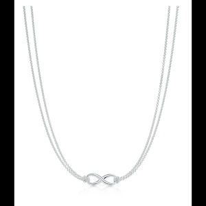 Tiffany & Co.: "Tiffany Infinity Necklace" 16"