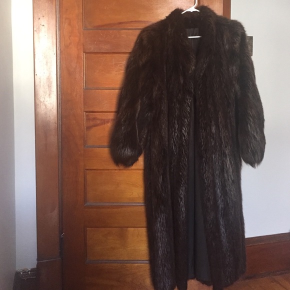 Long beaver fur coat! - Picture 1 of 1