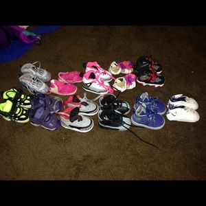 Jordan's and nikes