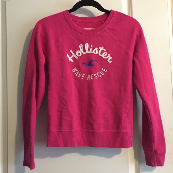 Pink Hollister Pullover