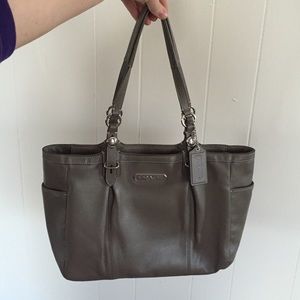 Coach Gallery Leather Tote Shoulder Bag