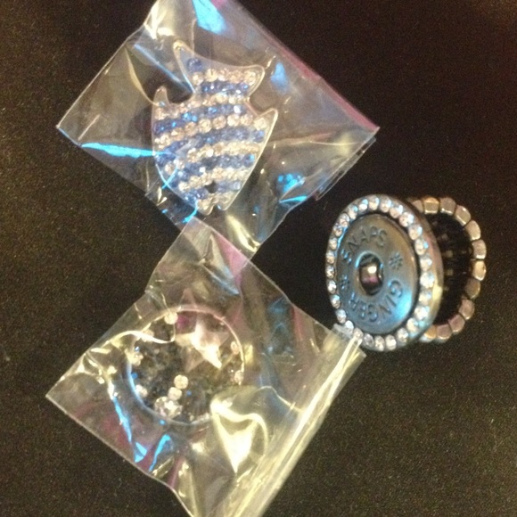 Ginger Snaps ring + two snaps